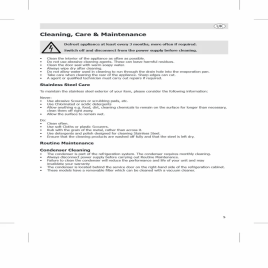 2 Door Static Undercounter Refrigerator, 228