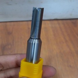 2 Flute Straight End Mill, Carbide, 50