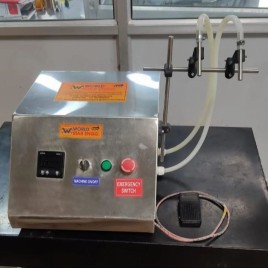 2 Head Bottle Filling Machine