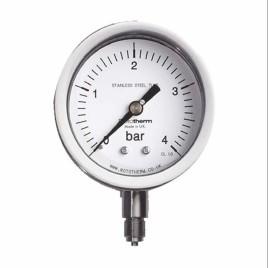 2 inch / 50 mm Water Filter Pressure Gauge, 4bar