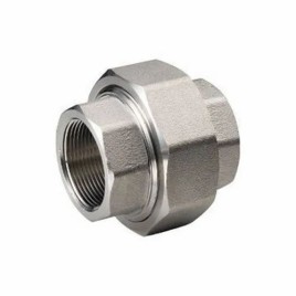 2 inch SS316 STAINLESS STEEL UNION, For Chemical Handling Pipe