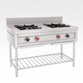 2 LPG Frost Master Two Burner Range, For Restaurant