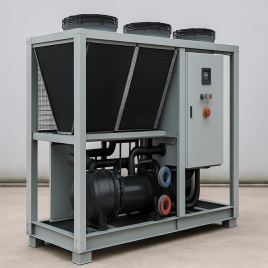 2 TR Laminate Plant Chillers, Stainless Steel
