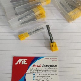 2 Two Flute spiral EndMill, Carbide, Upto 52mm