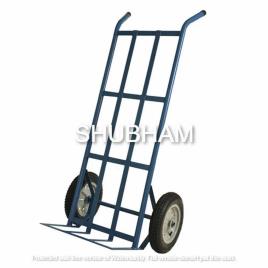 2-Wheel Mild Steel Heavy duty Sack Trolley, For Industrial