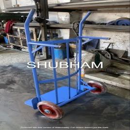 2-Wheel Mild Steel Heavy duty Sack Trolley, For Industrial