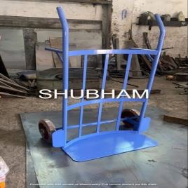 2-Wheel Mild Steel Heavy duty Sack Trolley, For Industrial