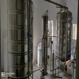 2000 Lph Industrial Ro Water Plant, Stainless Steel