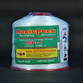 2000 Miers Filament Industrial Bag Stitching Thread MP-2 (NW-2), For Rice,Dall Mils, Packaging Type: Reel