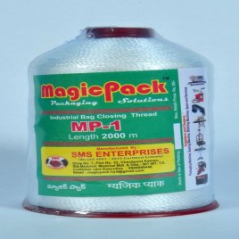 2000 Miers Filament Industrial Bag Stitching Thread MP-2 (NW-2), For Rice,Dall Mils, Packaging Type: Reel