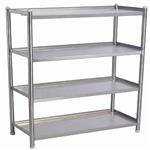Rectangular Stainless Steel FROST MASTER DISH RACKS, Shelves: 7