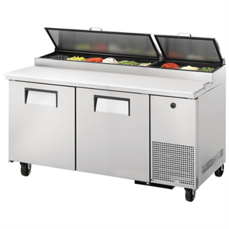 Stainless Steel Rectangular Frost Master Pizza Makeline Refrigerator, For Commercial Use, Size: 60*27*34+6 (inches)