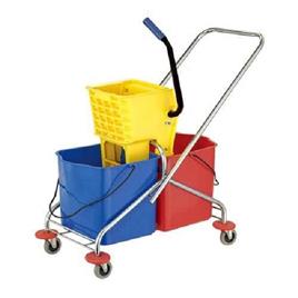 Double Bucket Wringer Trolley, For Hotels