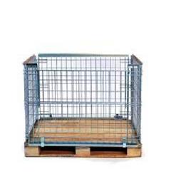 Mild Steel 200kg Wire Mesh Containers, Load Capacity(kg): 300 kg