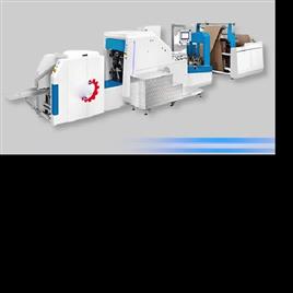 Roll-Feeding Paper Bag Making Machine