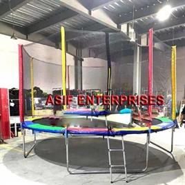 Steel and Fabric 12 Feet GSD Trampoline, For OUTDOOR, Model Name/Number