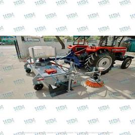 Hydraulic Broomer With Side Brush System And Water Sprinkling System