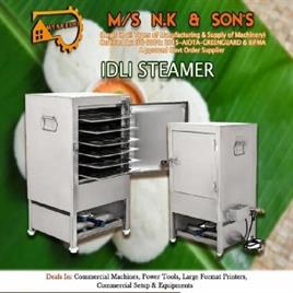 Manual Stainless Steel Idli Steamer, 6, Size: 38 X 43 X 66 Centimeters