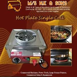 Hot Plate Single Coil