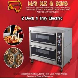 2 Deck 4 Tray Electric Oven