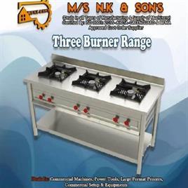 Three Burner Range