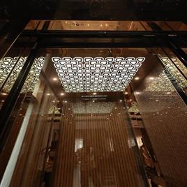 Glass With Structural Elevators