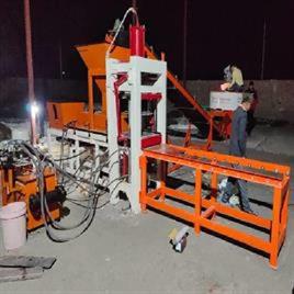 Semi Automatic Fly Ash Brick Machine