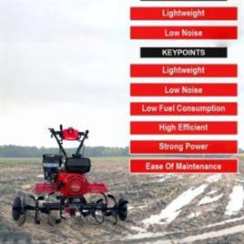 7-9 HP Petrol 7hp Power Weeder, 200 kg/hr