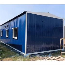 Blue Mild Steel Portable Cabin