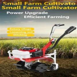 Power: 3 hp 68cc Mini Power Tiller, 4 feet
