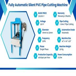 Silent Dustless Pvc Pipe Cutter Machine