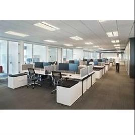 Staff Working Office Interior Design