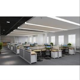 Staff Working Office Interior Design