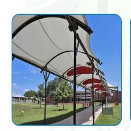 Tensile Walkway Structure, Thickness: 3mm
