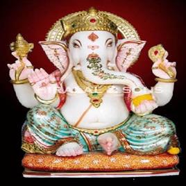 Ganesh Ji Marble Murti 2feet