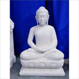 Buddh Ji White Marble 3feet