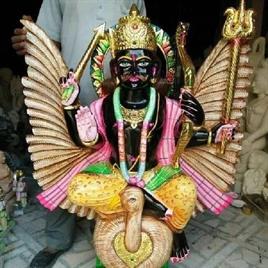 Garud Sandeep Dev black marble 3feet