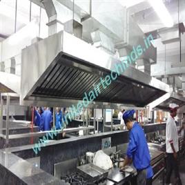 SS Hood For Commercial Kitchen Applications