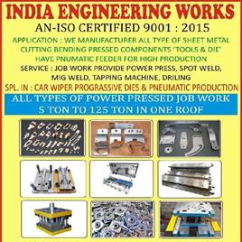 Power Press Sheet Metal Job Work