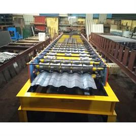 Container wall panel sheet forming machines