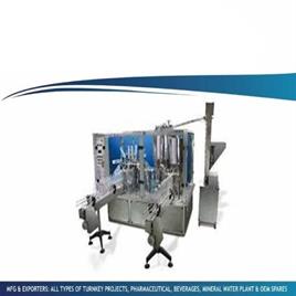 Fully auto jar washing and filling machine