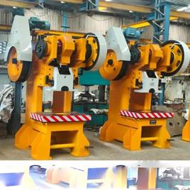 Power Source: Mechanical C Type Power Press Machine, Capacity: 50 Tons