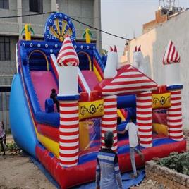 4 Sliding Bouncy Castle