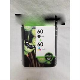 HP 60 Original ink cartridge combo pack