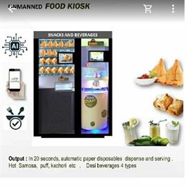 Samosa vending machine