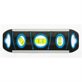 Spirit level Torpedo 230 mm, 3 bubble levels - Hogert germany