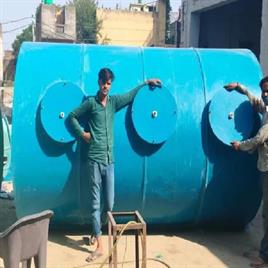 15000 L FRP Bio Digester Tanks.