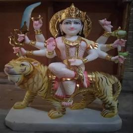 Marble Durga Statues