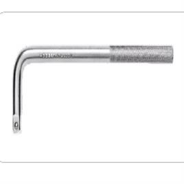 HT1A792 1/2" socket L-shape extension handle wrench, 254 mm long, CrV