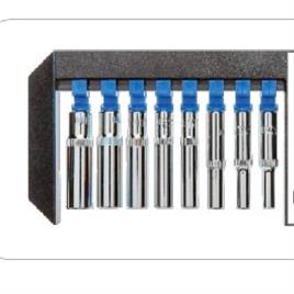 HT1A888 1/2" Deep socket set, 10 pcs
